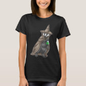 T-shirt Badger Halloween Witch (Devant)