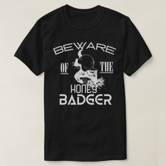 T-shirt Badger Honey Badger Forest Animal Gift 18 (Design devant)