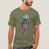 T-shirt Badger Patinage en ligne Patins en ligne (Devant)