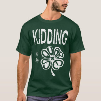 T-shirt Badiner sur le shamrock