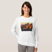 T-shirt Badlands dans le parc national Theodore Roosevelt (Devant entier)