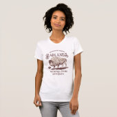 T-shirt Badlands National Park South Dakota (Devant entier)
