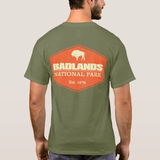 T-shirt Badlands NP 3 (Dos)