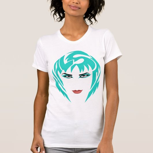 T-shirt Badlands Teal Women's (Devant)