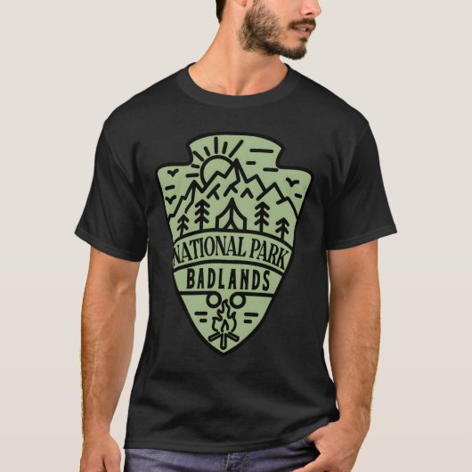 T-shirt Badlands � The Endless Horizon (Devant)