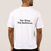 T-shirt Badminton (Dos)
