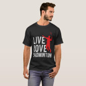 T-shirt Badminton (Devant entier)