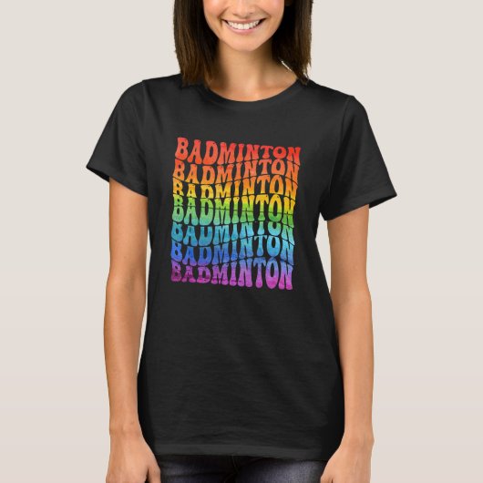 T-shirt Badminton (Devant)