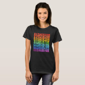 T-shirt Badminton (Devant entier)