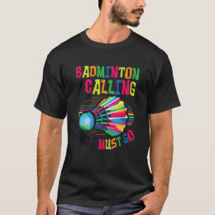 T-shirt Badminton Appelle Badminton 2
