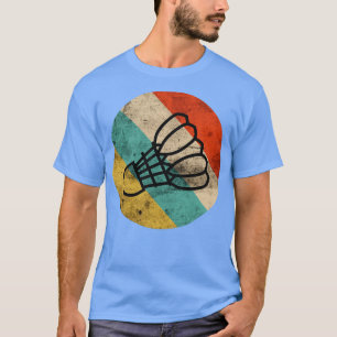 T-shirt Badminton Badminton Ball Vintage