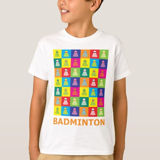 T-shirt Badminton d'art de bruit (Devant)