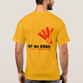 T-shirt Badminton de CHS (Dos)