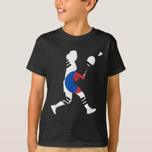 T-shirt Badminton Drapeau Sud-Coréen Navette Femmes P