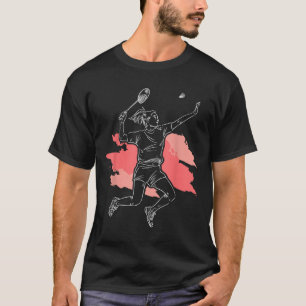 T-shirt Badminton Girl - Smash Shuttle Sports d'Athlète