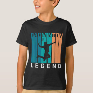 T-shirt Badminton Legend Joueur Badminton Navette Sports S