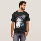 T-shirt Badminton Licorne (Devant entier)