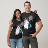 T-shirt Badminton Licorne (Unisexe)