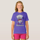 T-shirt Badminton Mascot Classic (Devant entier)