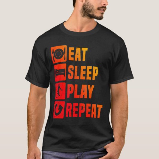 T-shirt Badminton Mens Badminton Player Squash Shuttle (Devant)