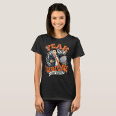 T-shirt Badminton Performance de pointe chaque volant (Devant entier)