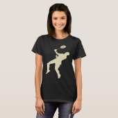 T-shirt Badminton Player Shuttlecock Time Smash Rackets (Devant entier)