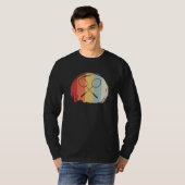 T-shirt Badminton Retro (Devant entier)