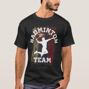 T-shirt Badminton Slovaquie Net Games Joueur Badminton