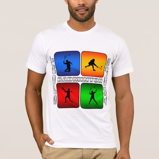 T-shirt Badminton Spécaculaire (Devant)