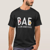T-shirt BAE Bacon Et Oeufs (Devant)