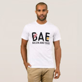 T-shirt BAE Bacon Et Oeufs (Devant entier)