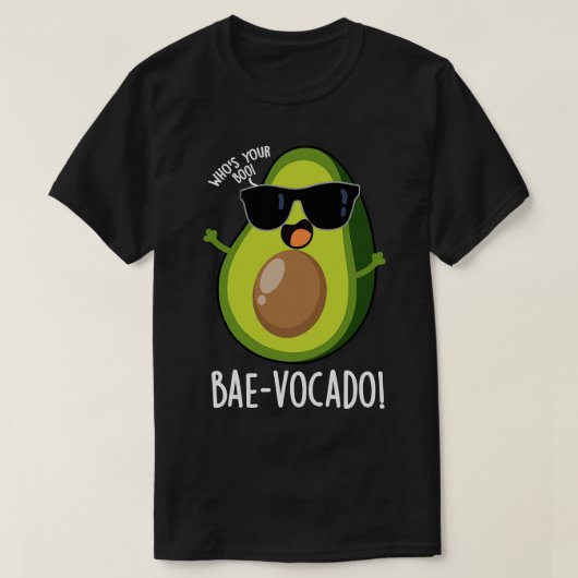 T-shirt Baevocado Drôle Avocado Pun 1 (Design devant)