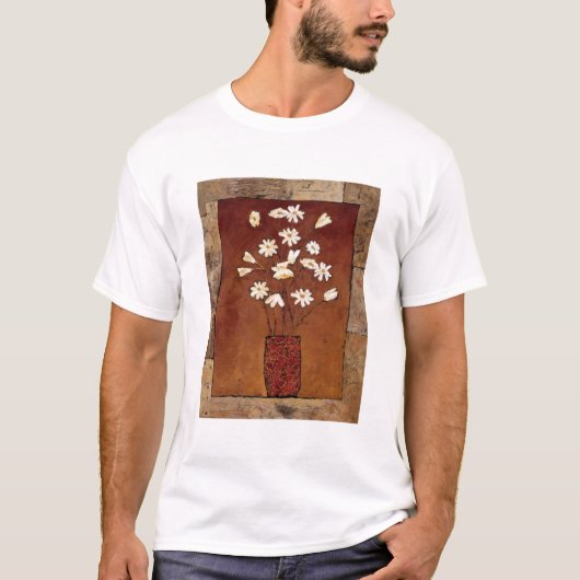 T-shirt BAG12 Flowers.tif blanc (Devant)