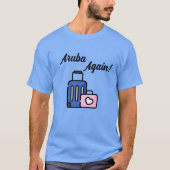 T-shirt bagage Aruba de nouveau (Devant)