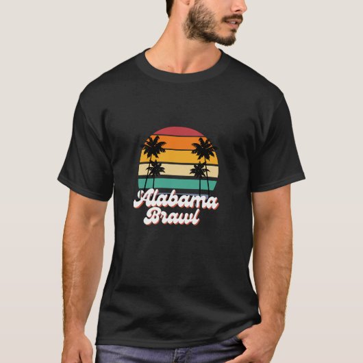 T-shirt Bagarre de l'Alabama (Devant)