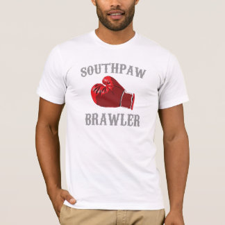 T-shirt bagarreur gaucher