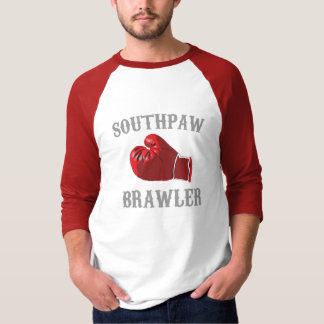 T-shirt bagarreur gaucher