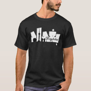 T-shirt Bagdad Calligraphie Arabe Mignons Points De Vue Ir