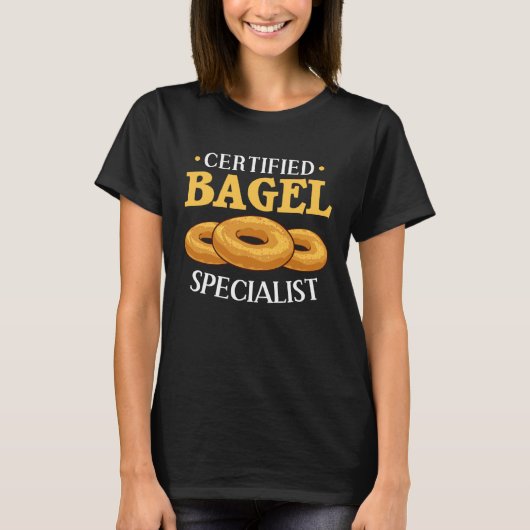T-shirt Bagel For Bagels (Devant)