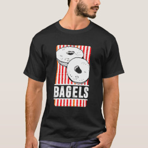 T-shirt Bagels Rétro Cuisson Et Boulangerie De Bagels
