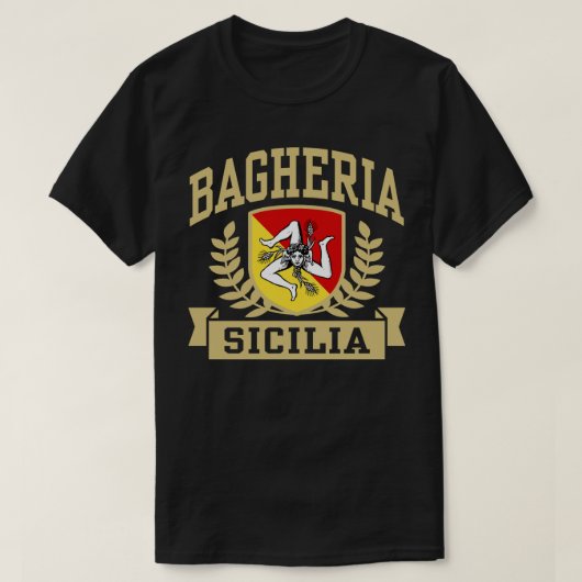 T-shirt Bagheria Sicilia (Design devant)