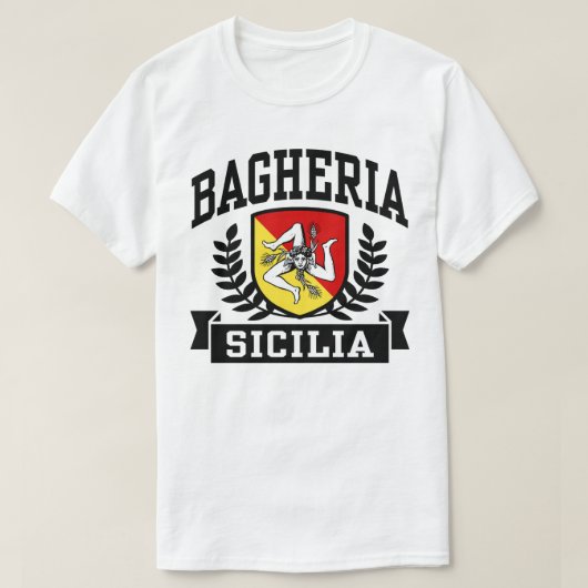 T-shirt Bagheria Sicilia (Design devant)