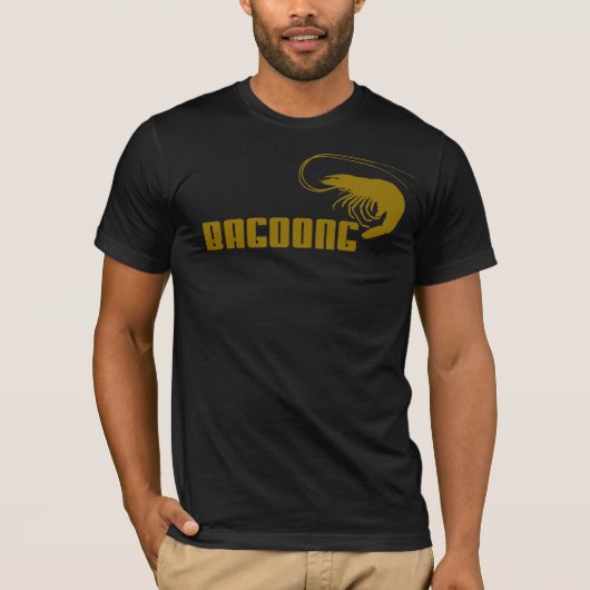 T-shirt BAGOONG [or] (Devant)