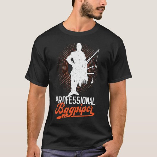 T-shirt Bagpier professionnel (Devant)