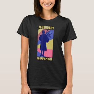 T-shirt Bagpipes Bagpiper Wind Instrument Scotland Whistle
