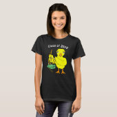T-shirt Bagpipes Chick Graduation (Devant entier)