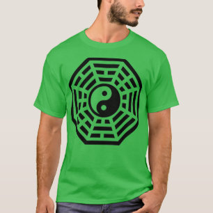 T-shirt Bagua Pakua Yin Yang Chi Feng Shui Martial Arts
