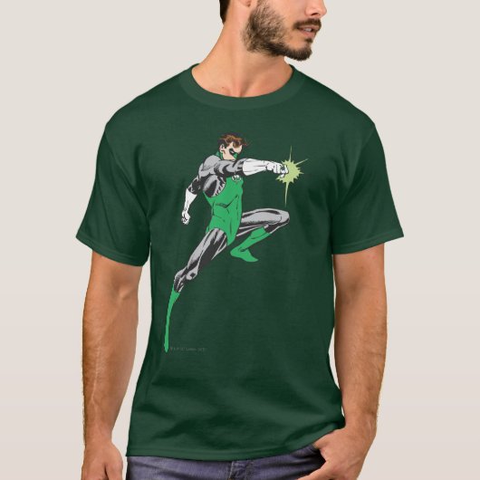 T-shirt Bague de pointes de lanterne verte (Devant)