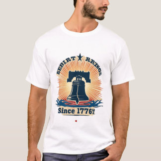T-shirt Bagues de liberté depuis 1776