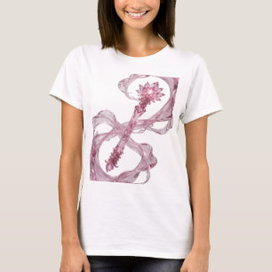 T-SHIRT BAGUETTE CRISTAL ROSE CLAIR DE LA PRINCESSE
